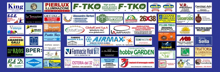 Gli sponsor del Palio dei Rioni